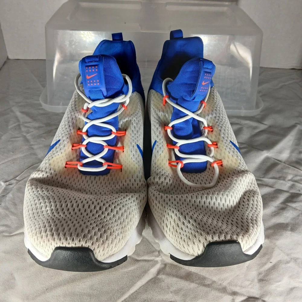 Nike Air Max Motion 2 Mens Shoes White Blue Orange Athletic‎ Sneakers Size 8